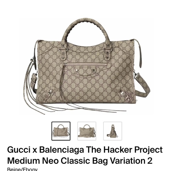 Gucci x Balenciaga Bag NWT & box & dust bag! - Picture 6 of 13